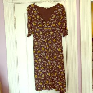 Boden Jersey Floral Dress